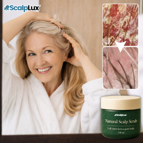 ScalpLux™ Naturlig hodebunnsskrubb
